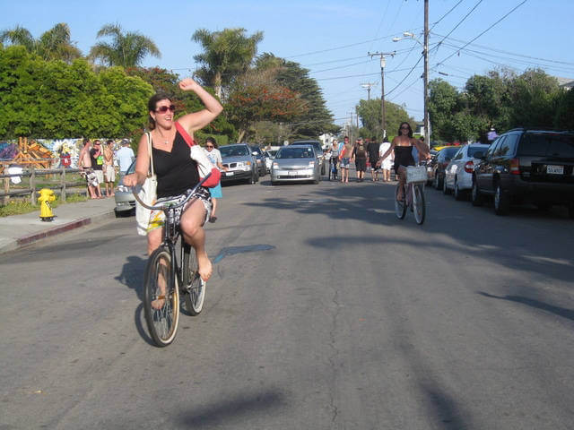 UCSB - Riding down DP